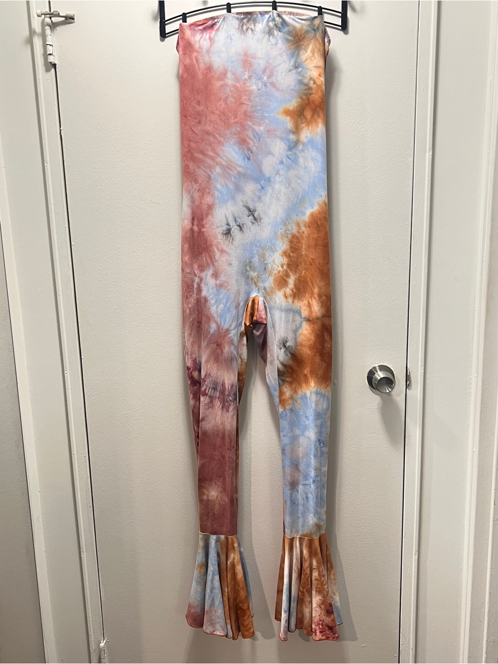 Fashion Nova Tie Dye Flare Jumpsuit (1XL)